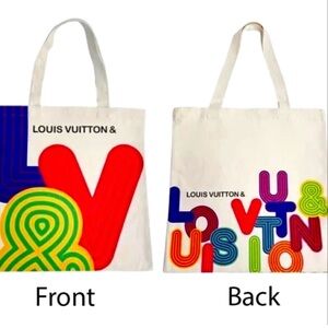 Louis Vuitton & Shenzhen Exhibition Limited Edition Canvas Shopping Tote…